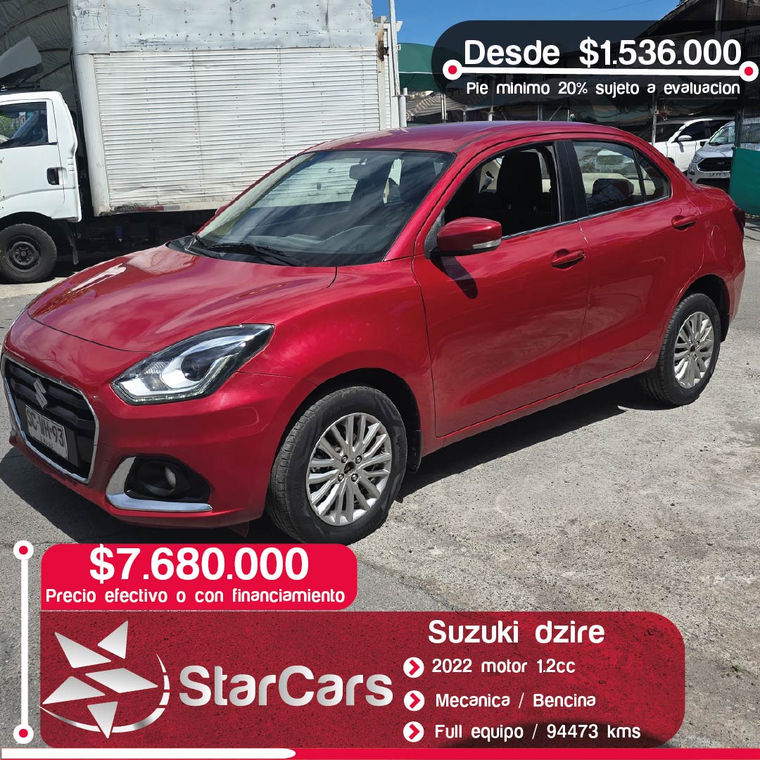 SUZUKI DZIRE 2022 1.2