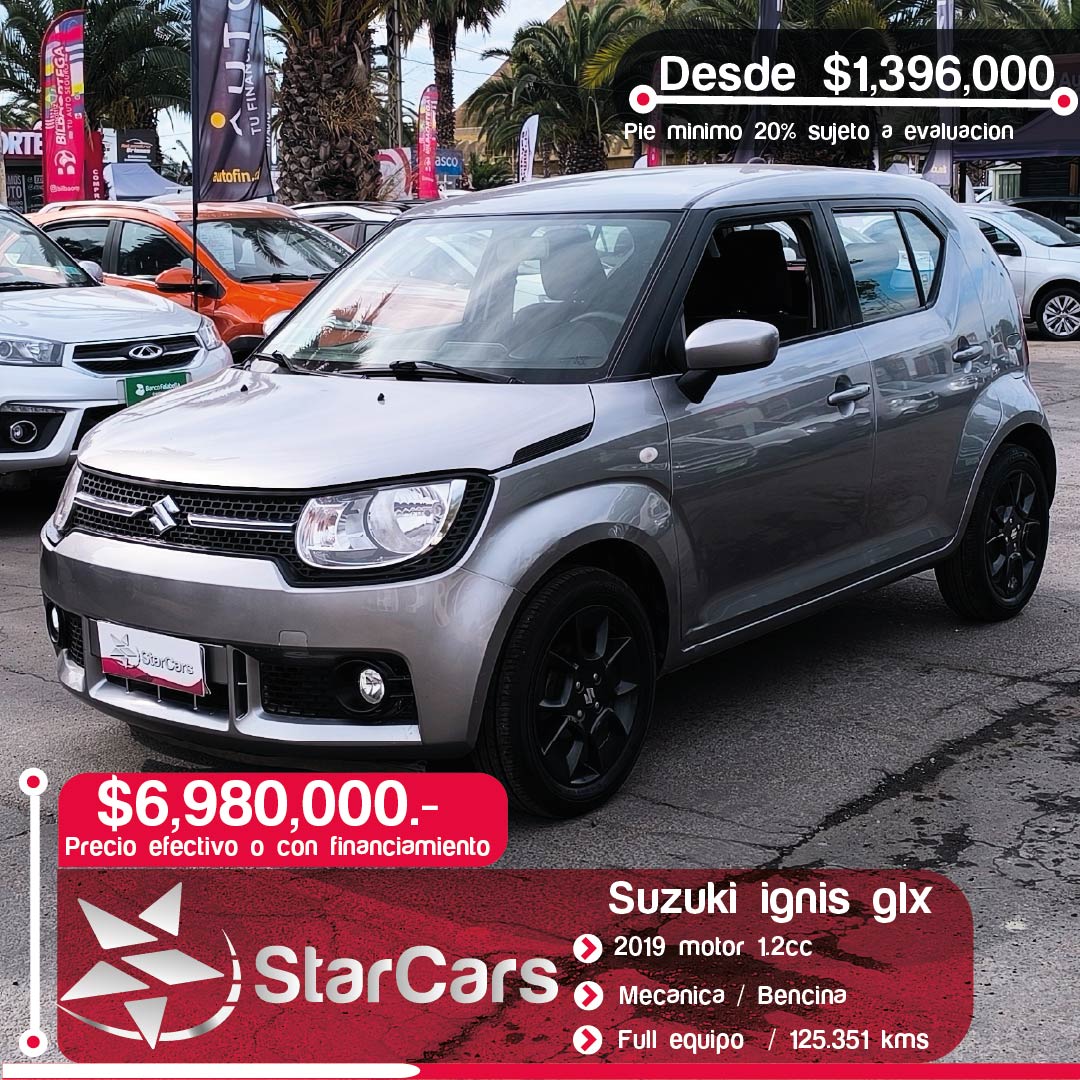 SUZUKI IGNIS GLX 2019 1.2