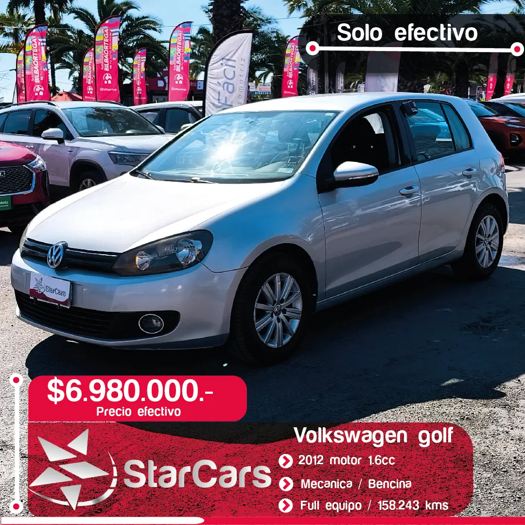 VOLKSWAGEN GOLF 2012 1.6
