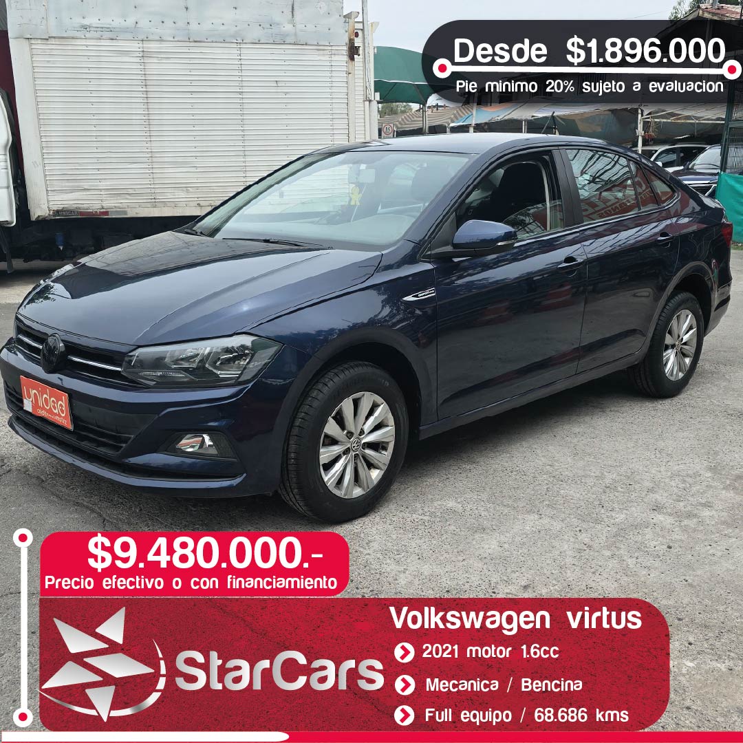 VOLKSWAGEN VIRTUS 2021 1.6