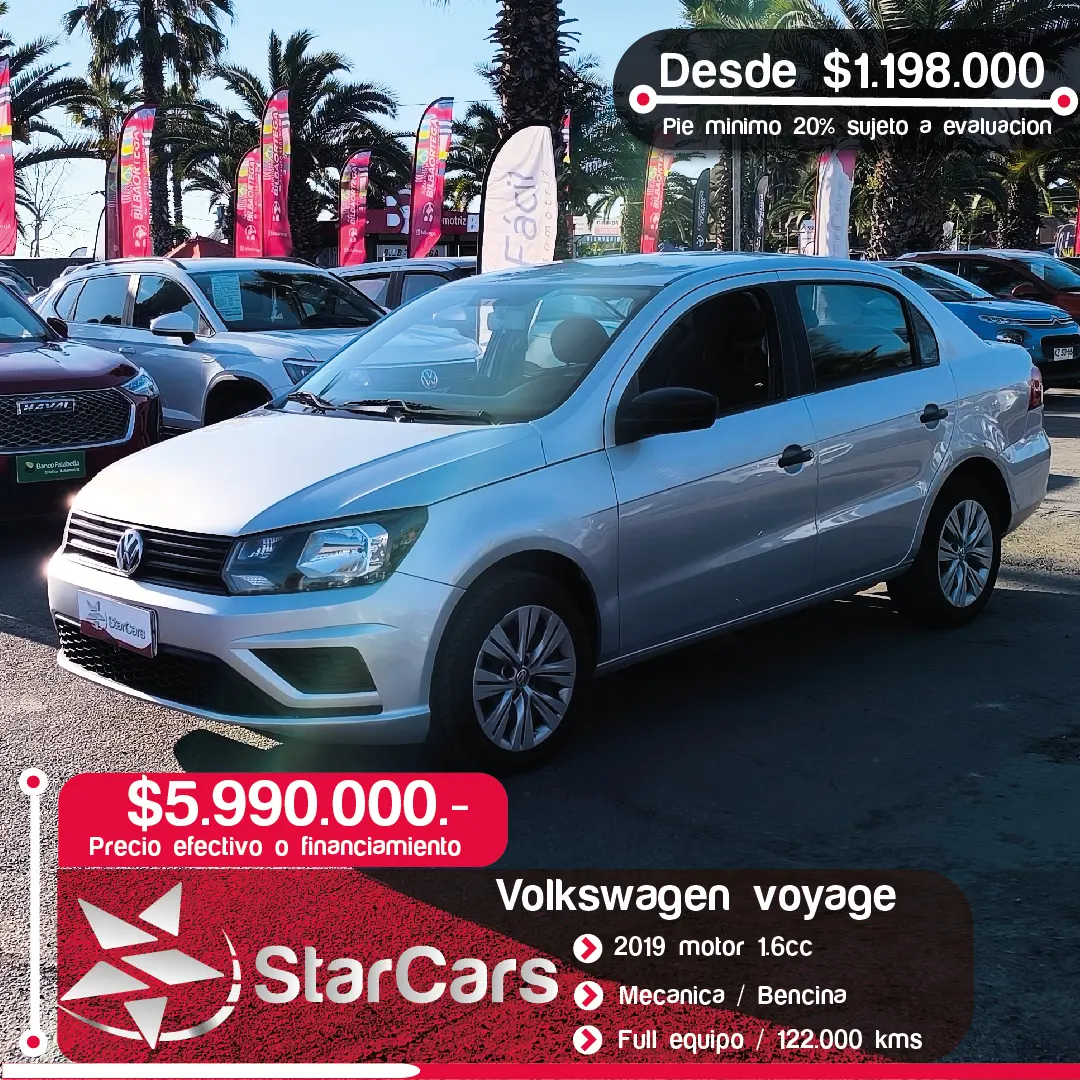 VOLKWAGEN VOYAGE 2019 1.6