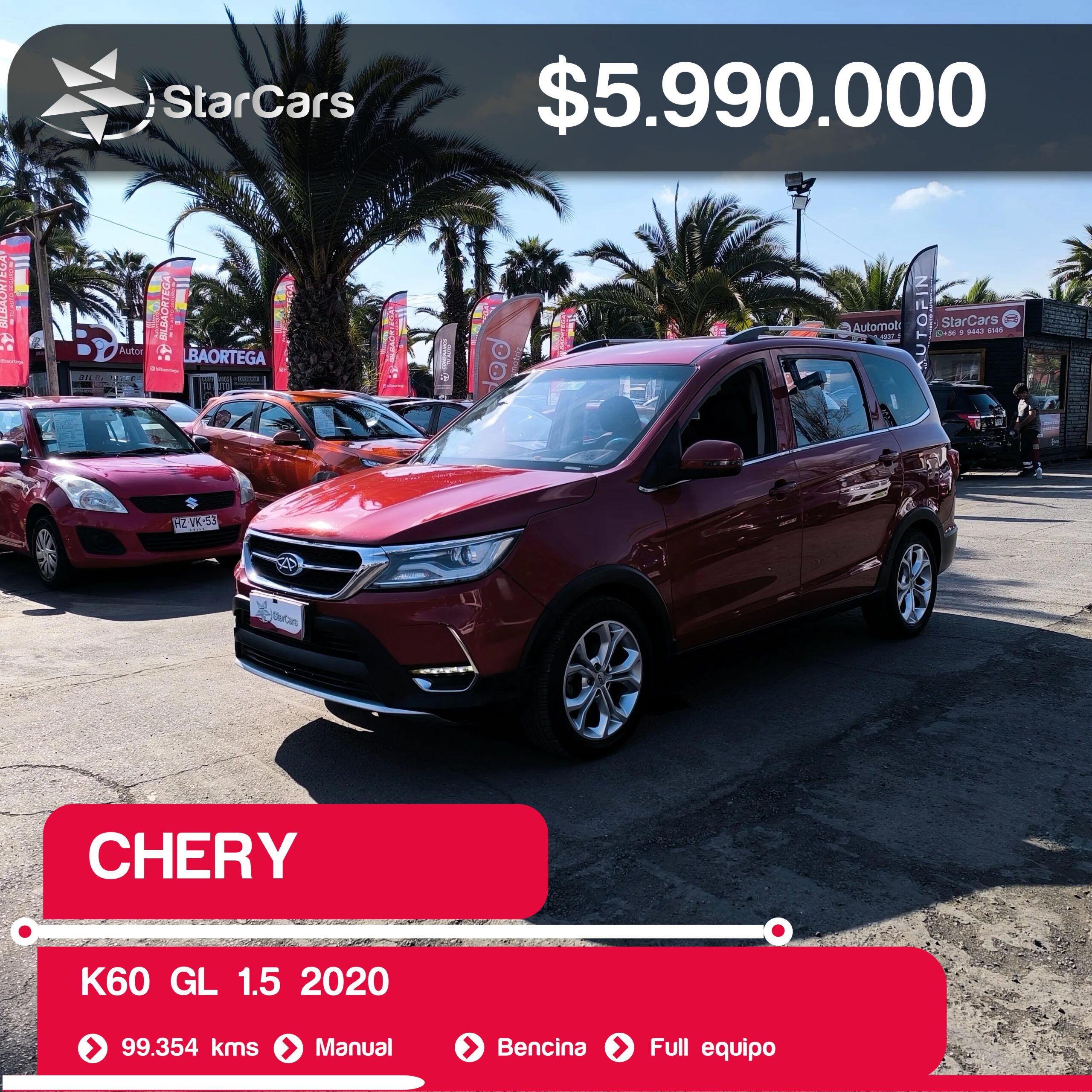 CHERY K60 GL 2020 1.5CC