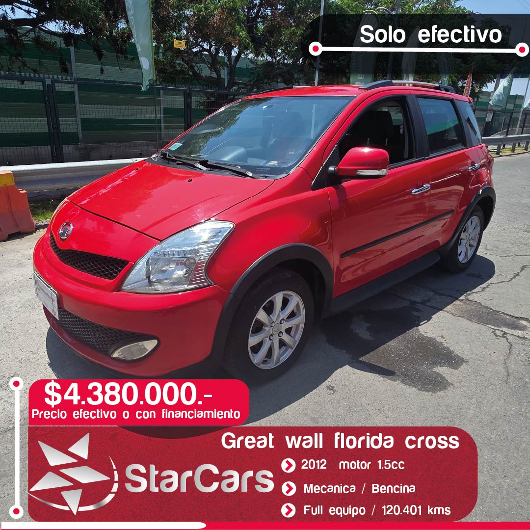 GREAT WALL FLORIDA CROSS 2012 1.5cc