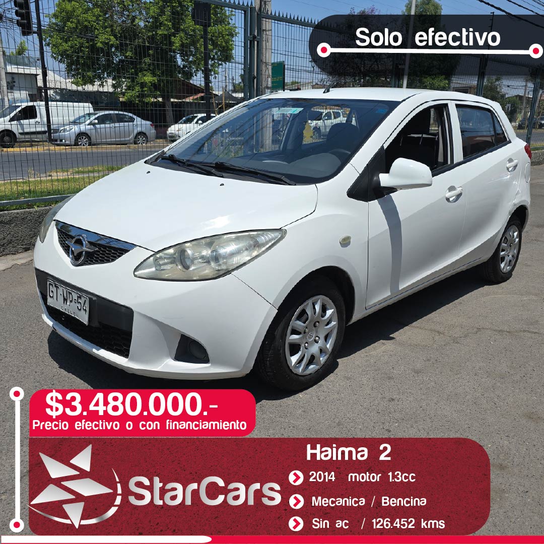 HAIMA 2 2014 1.3cc