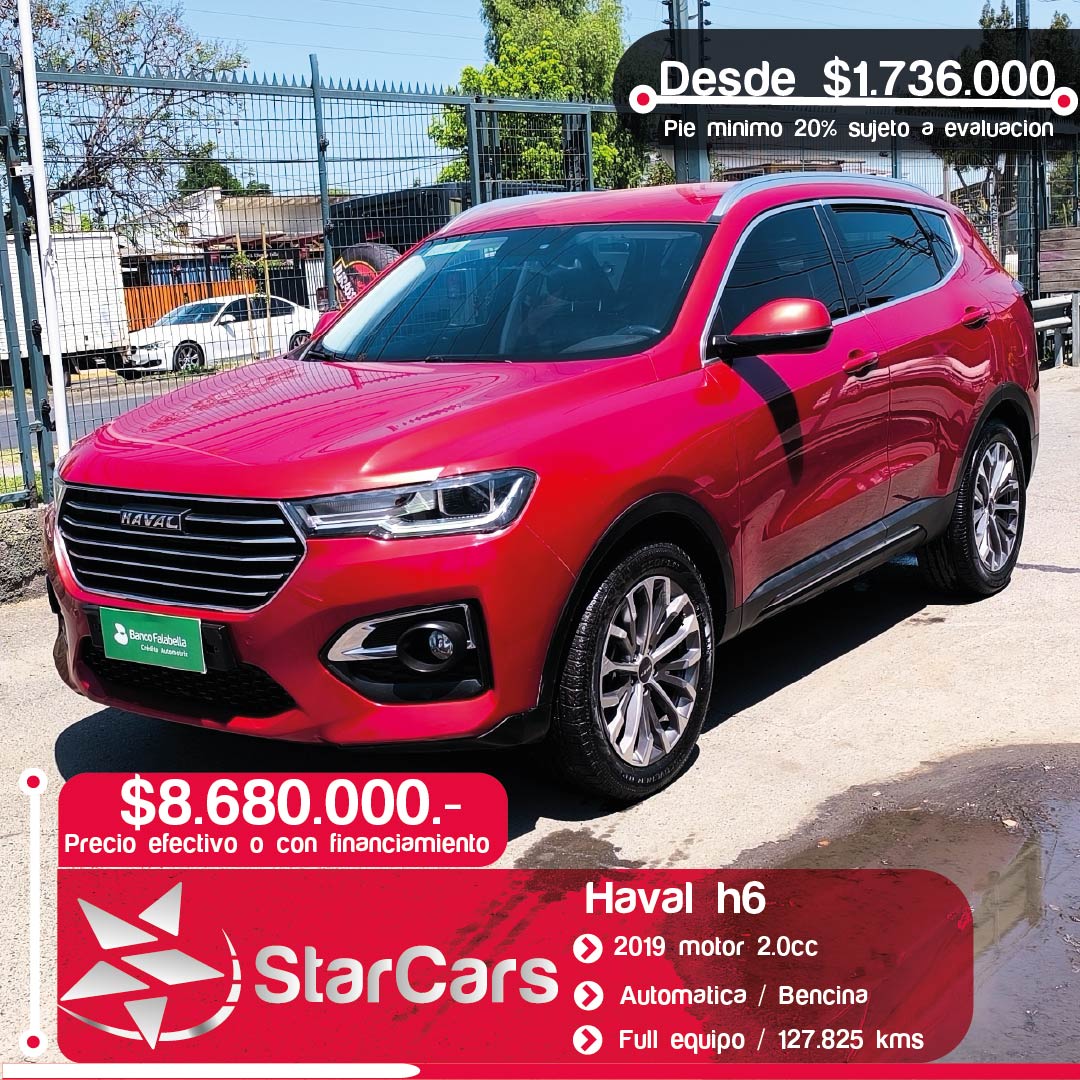 HAVAL H6 AUTOMATICA 2019 2.0cc