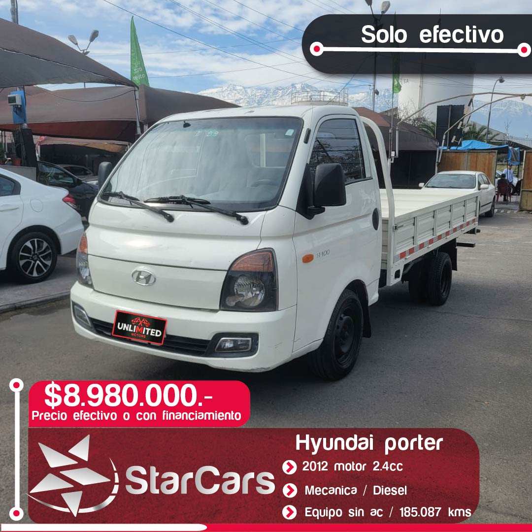 HYUNDAI PORTER 2012 2.5cc