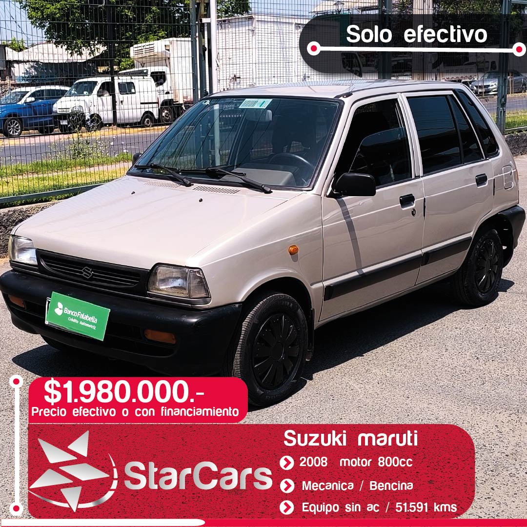 SUZUKI MARUTI 2008 800cc