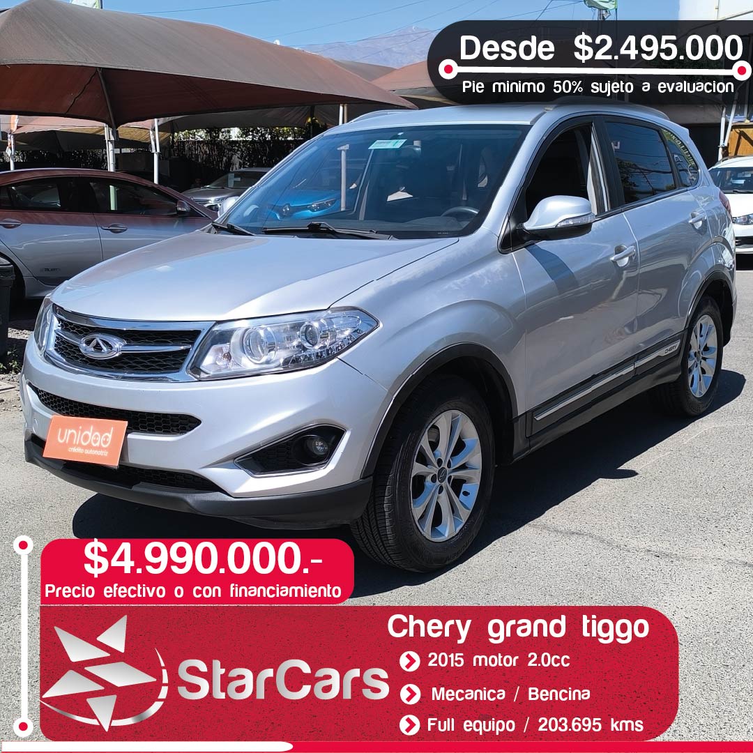 CHERY GRAND TIGGO 2015 2.0cc