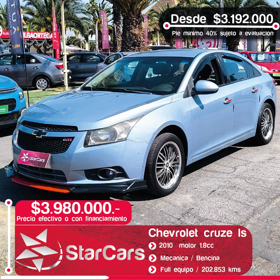 CHEVROLET  CRUZE LS 2010 1.8
