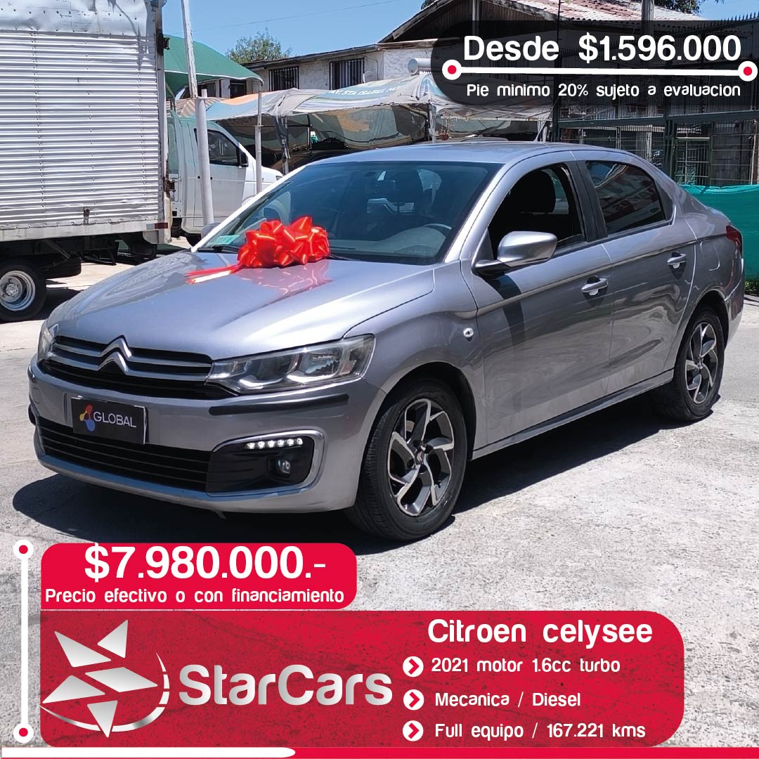 CITROEN CELYSEE DIESEL 2021 1.6cc