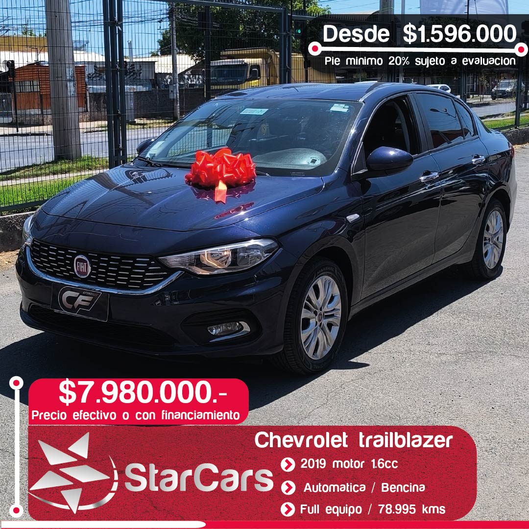 FIAT TIPO AUTOMATICO 2019 1.6cc