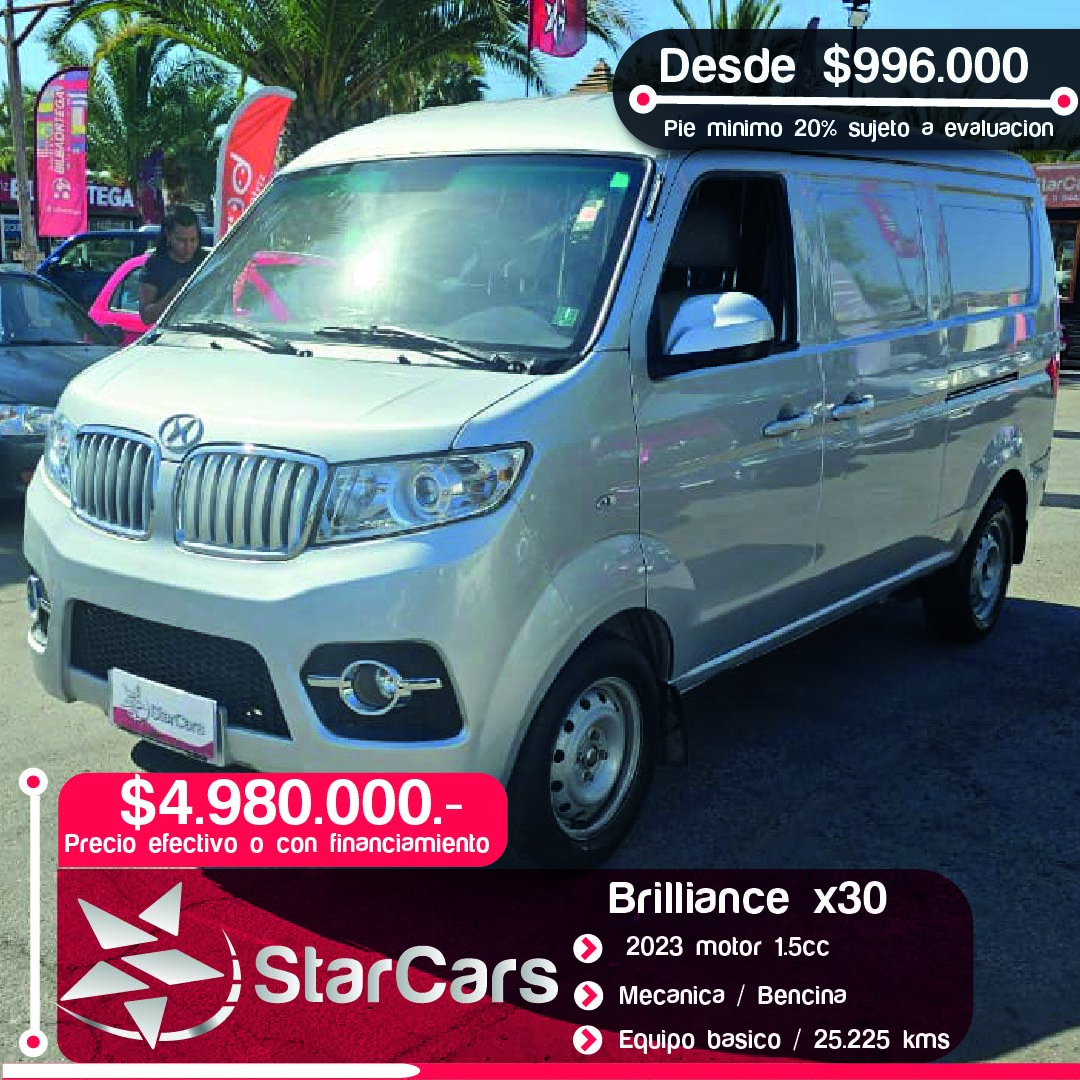 BRILLANCE X30 2023 1.5cc