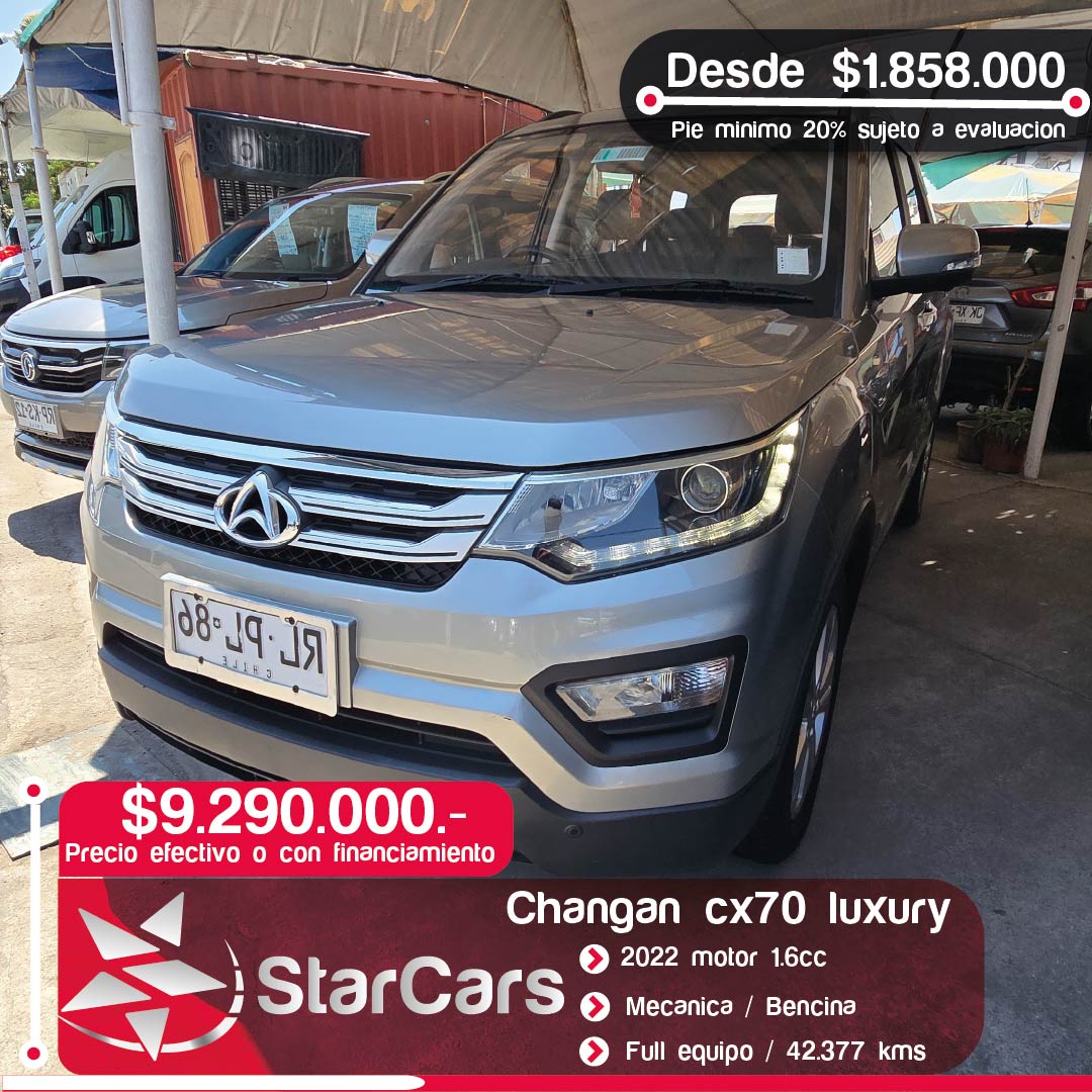 CHANGAN CX 70 LUXURY 2022 1.6cc