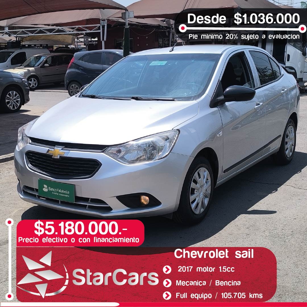CHEVROLET SAIL 2017 1.5cc