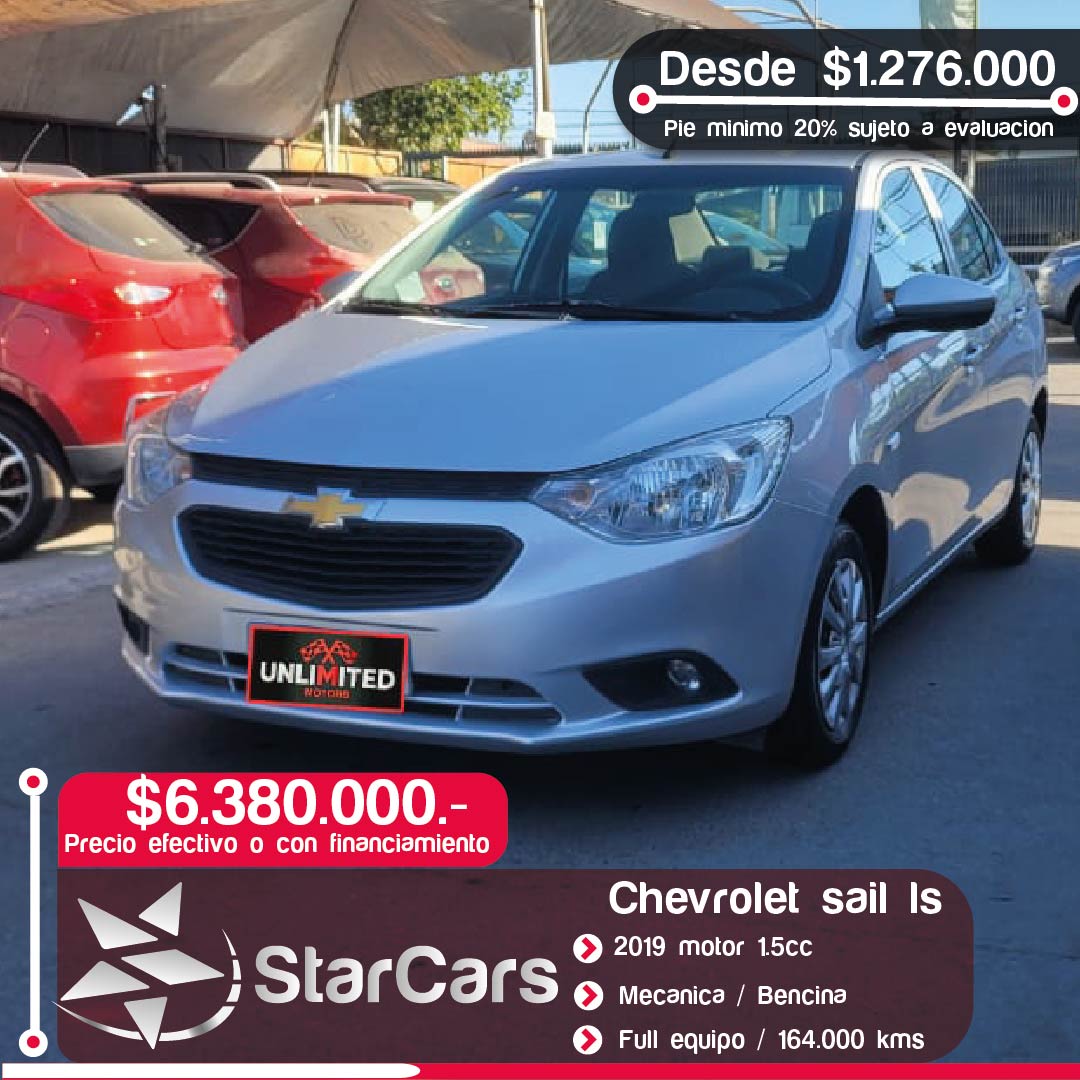 CHEVROLET SAIL 2019 1.5cc