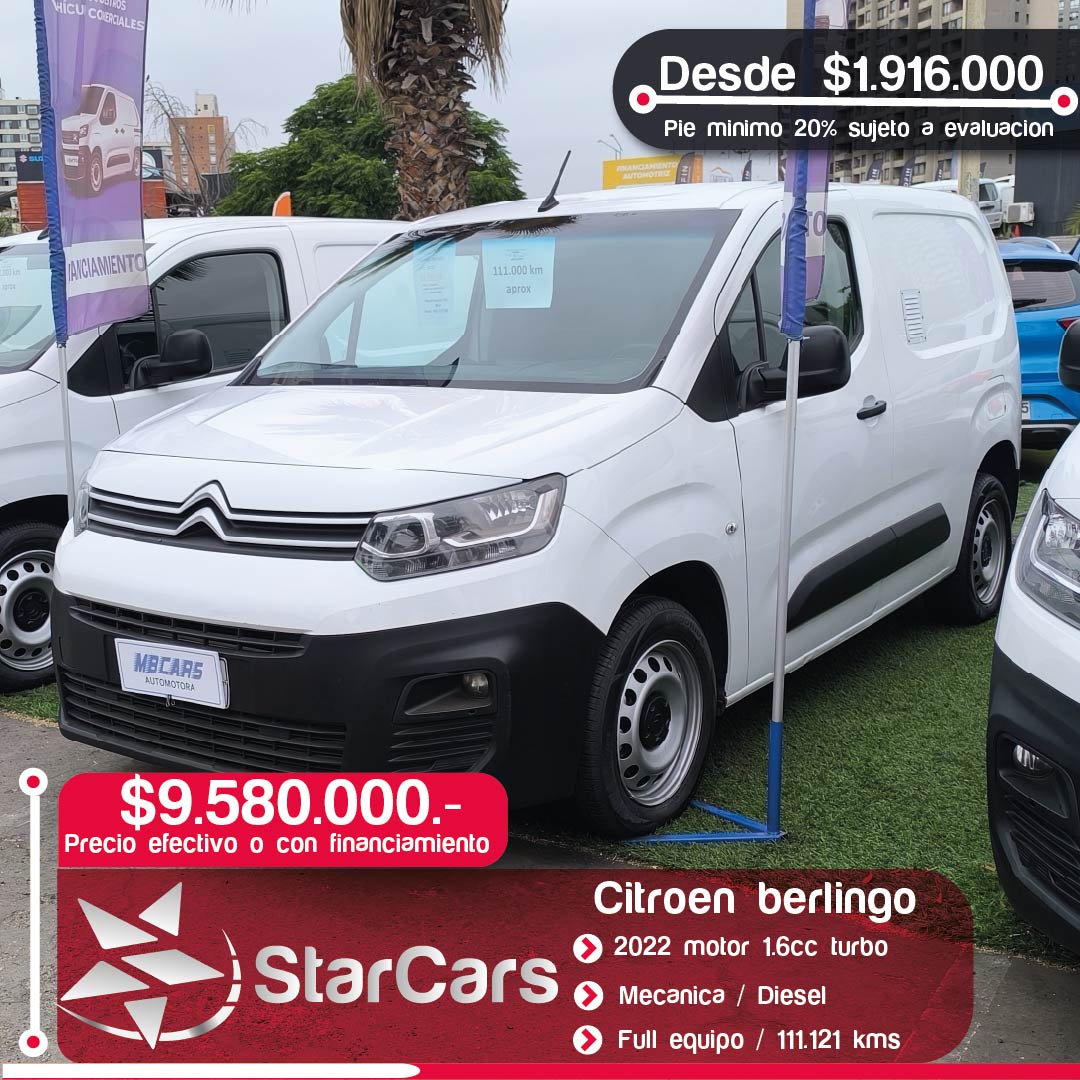 CITROEN BERLINGO  2022 1.6cc