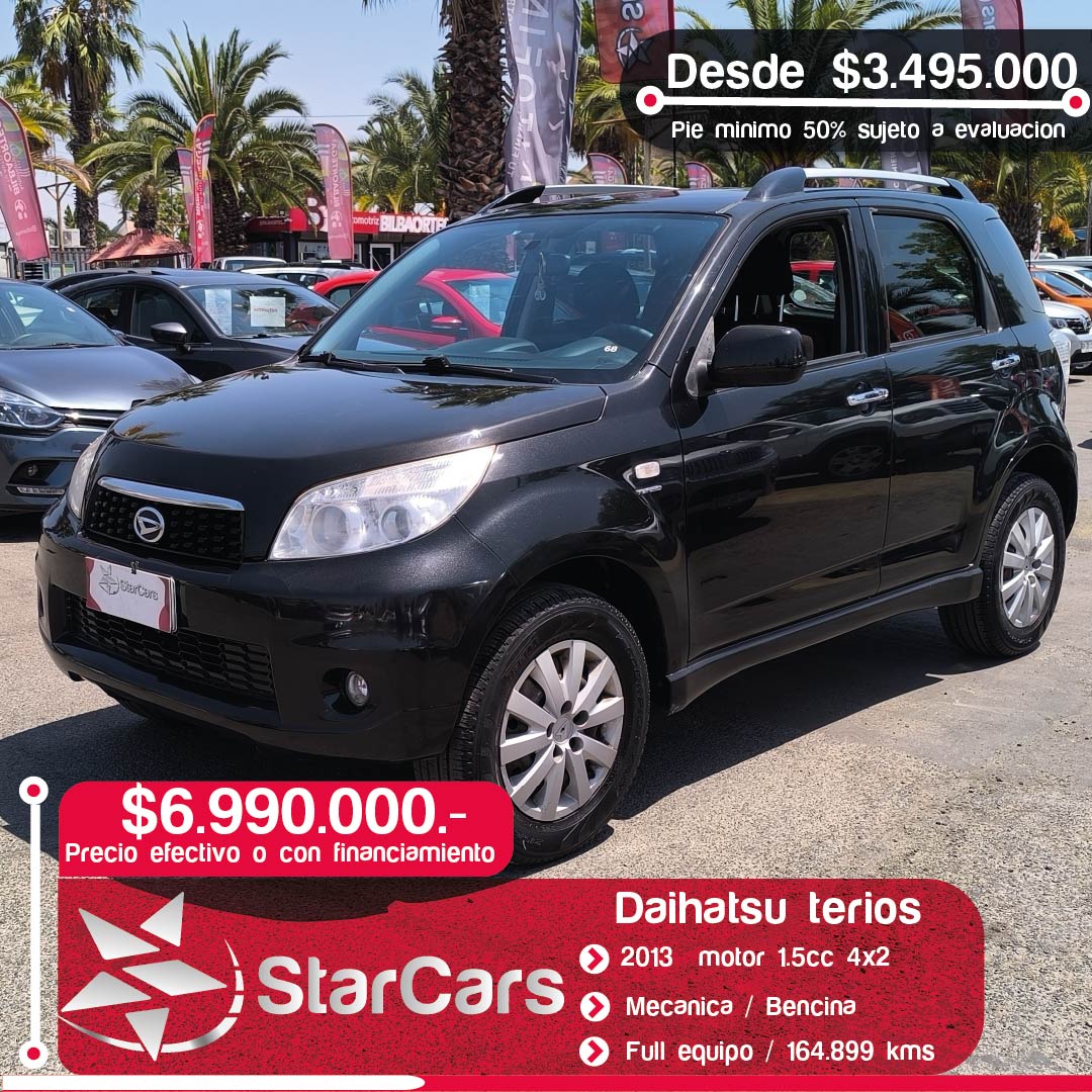 DAIHATSU TERIOS 4X2 2013 1.5cc