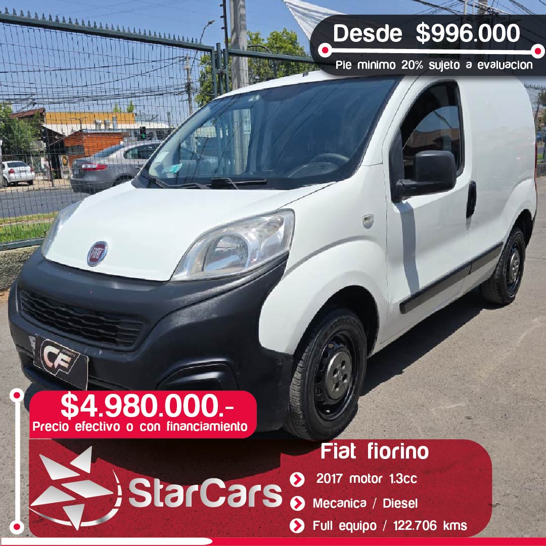 FIAT FIORINO 2017 1.3cc