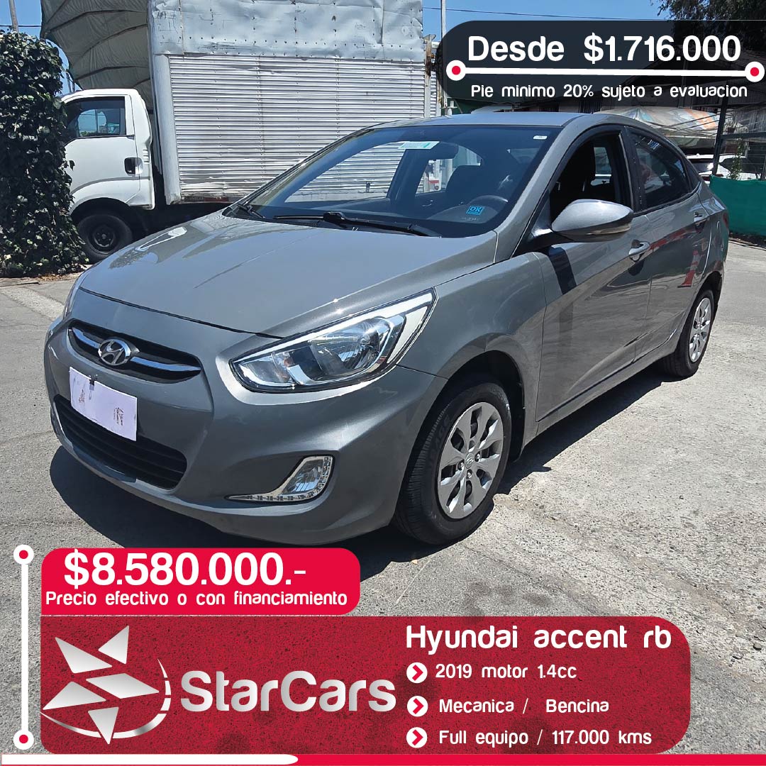 HYUNDAI ACCENT RB  2019 1.4cc