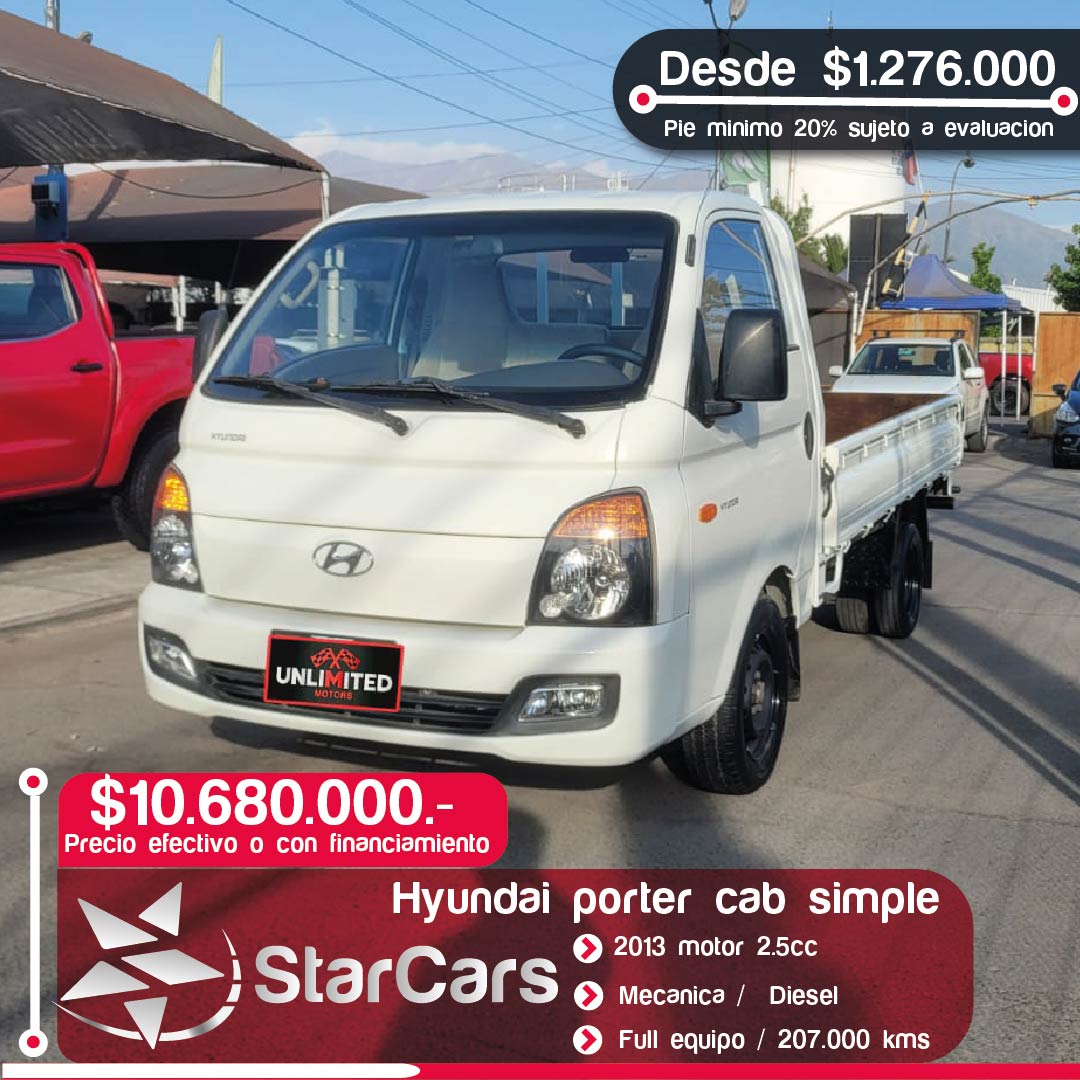 HYUNDAI PORTER 2013 2.5cc