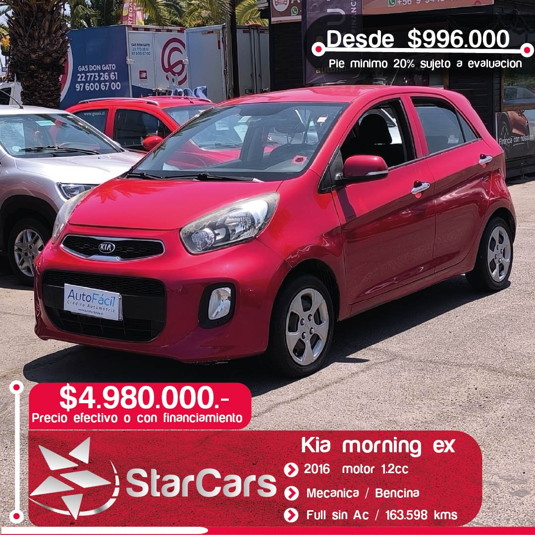 KIA MORNING EX 2016 1.2 HV GC 82