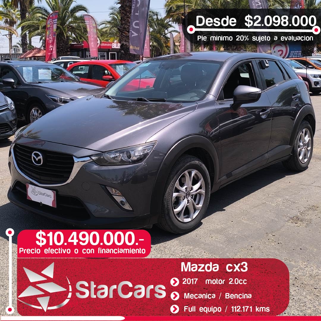 MAZDA CX3 2017 2.0cc