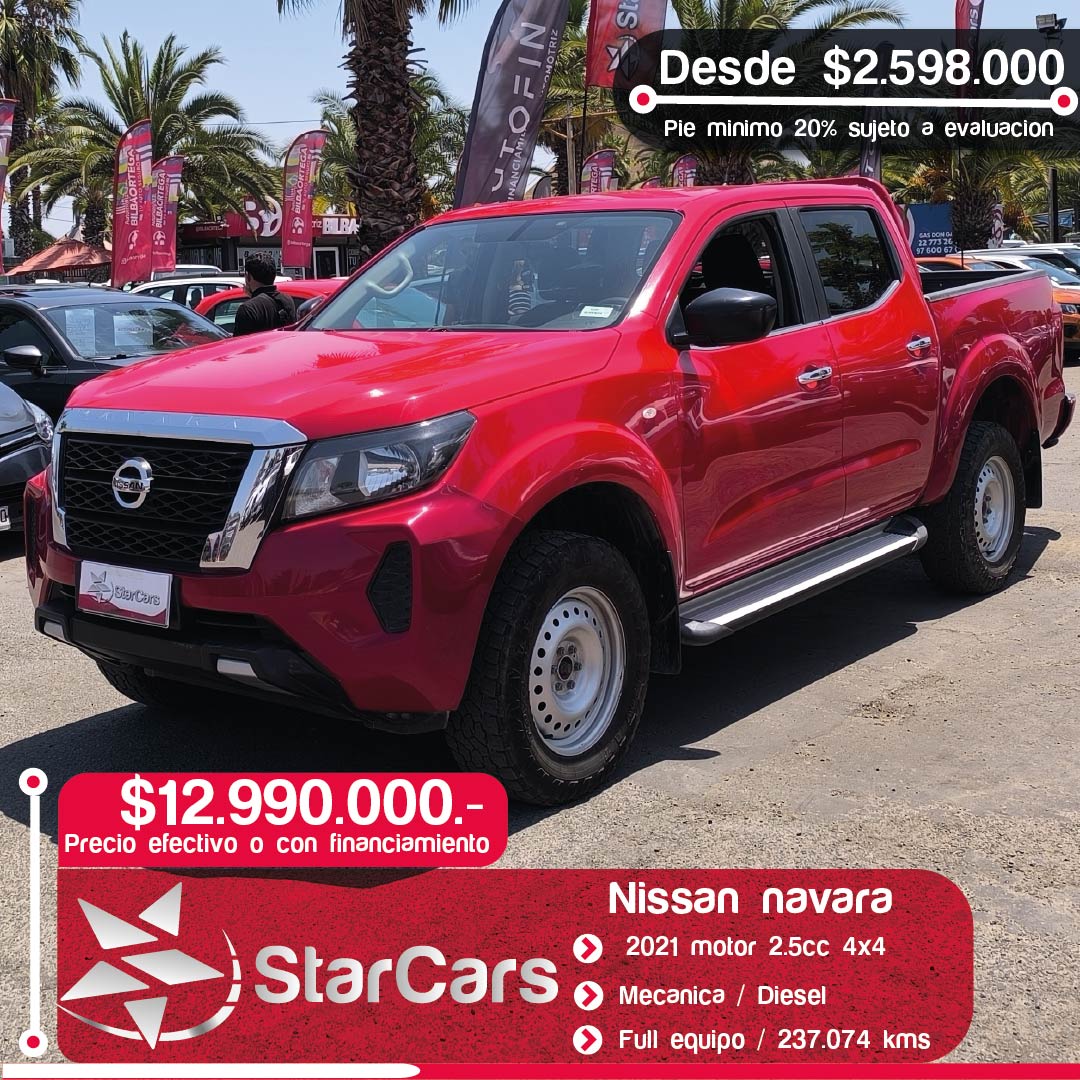 NISSAN NAVARA 4X4 DIESEL 2021 2.5cc