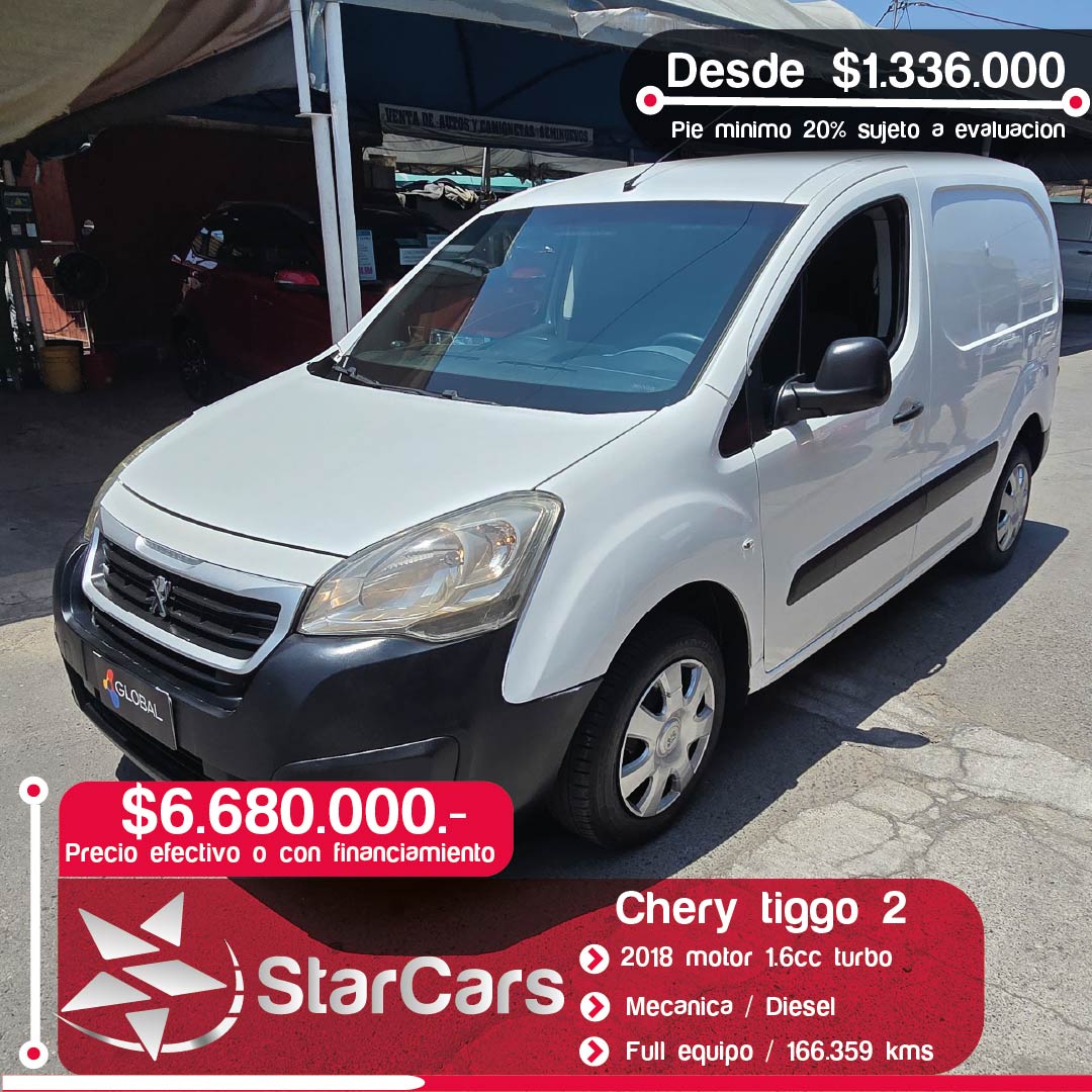 PEUGEOT PARTNER 2018 1.6cc