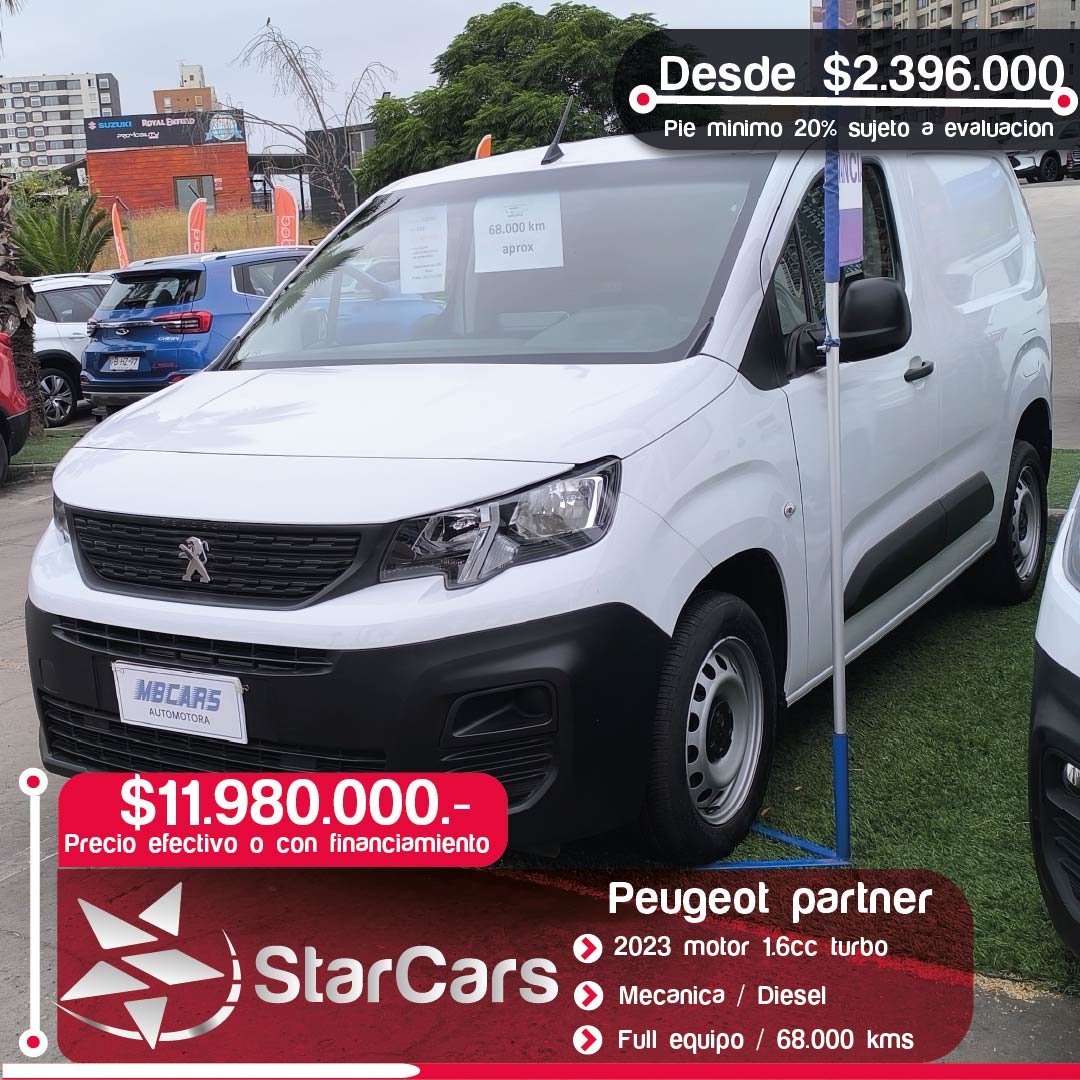 PEUGEOT PARTNER 2023 1.6cc