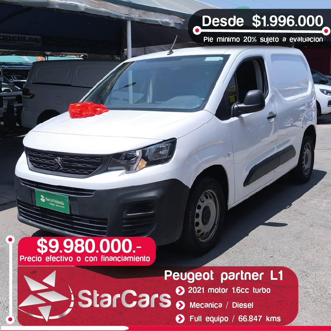 PEUGEOT PARTNER 2021 1.6cc