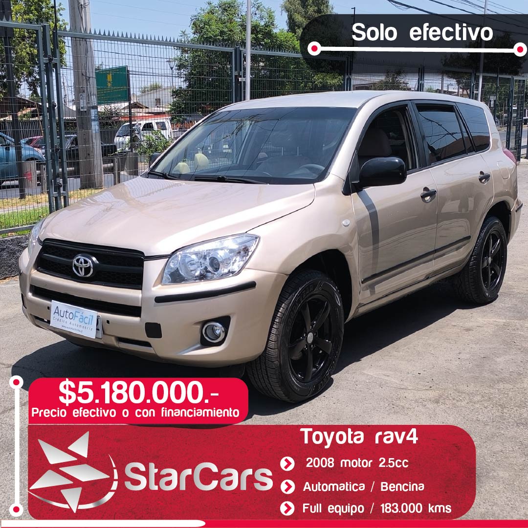 TOYOTA RAV4 AUTOMATICA 2008 2.5cc