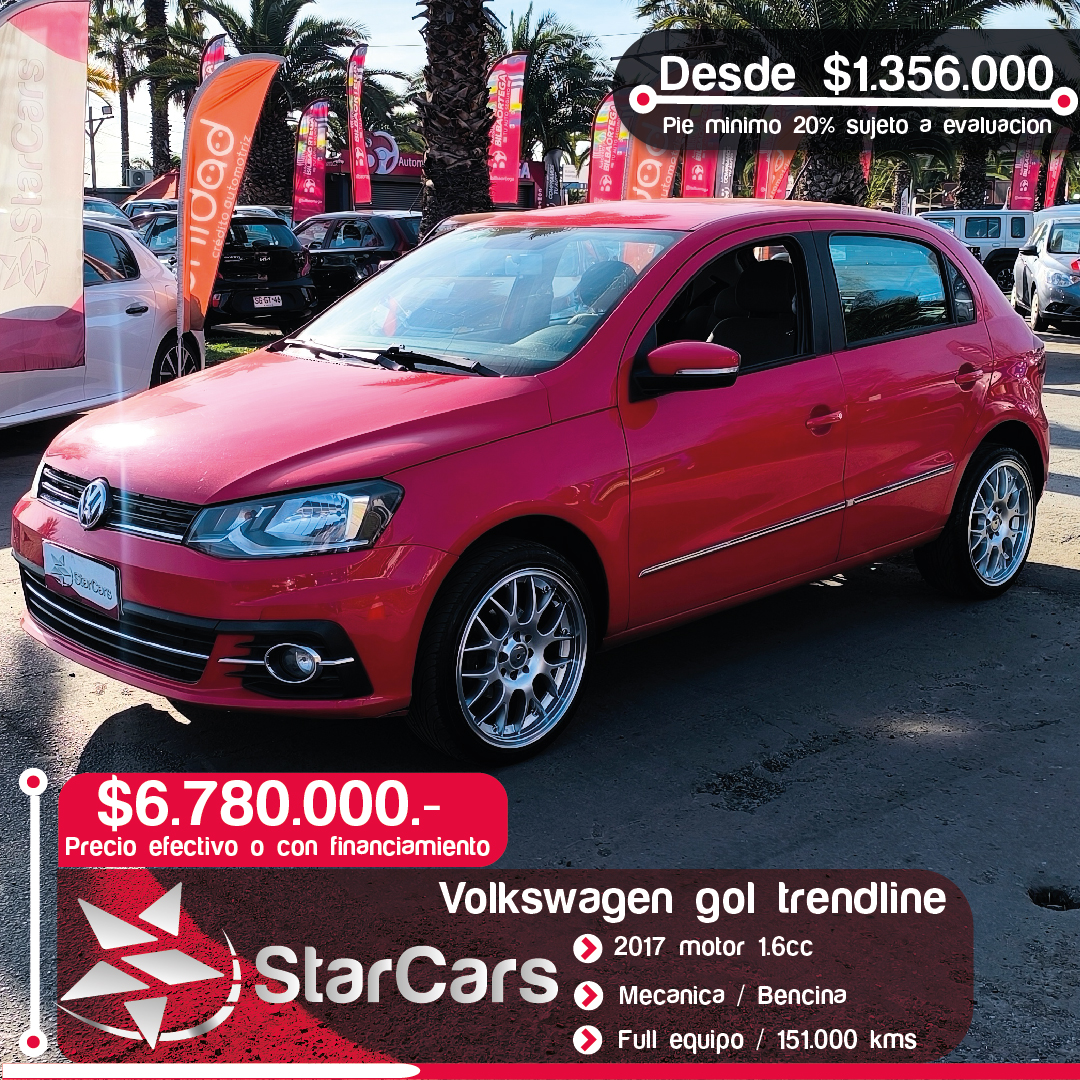 VOLKSWAGEN GOL TRENDLINE 2017 1.6
