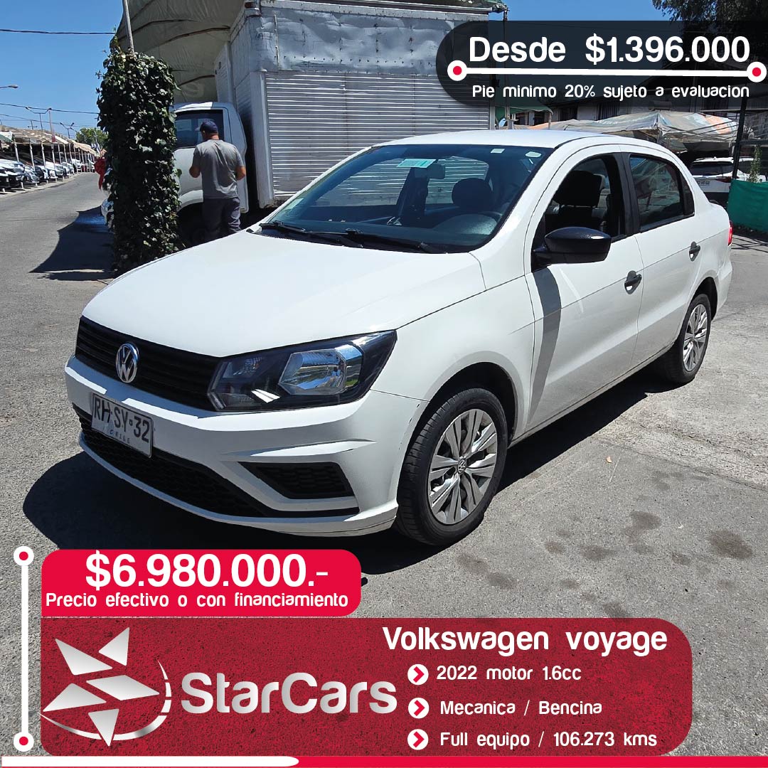 VOLKWAGEN VOYAGE 2022 1.6cc