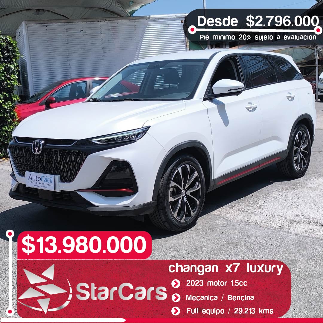 CHANGAN X7 LUXURY 2023 1.5cc