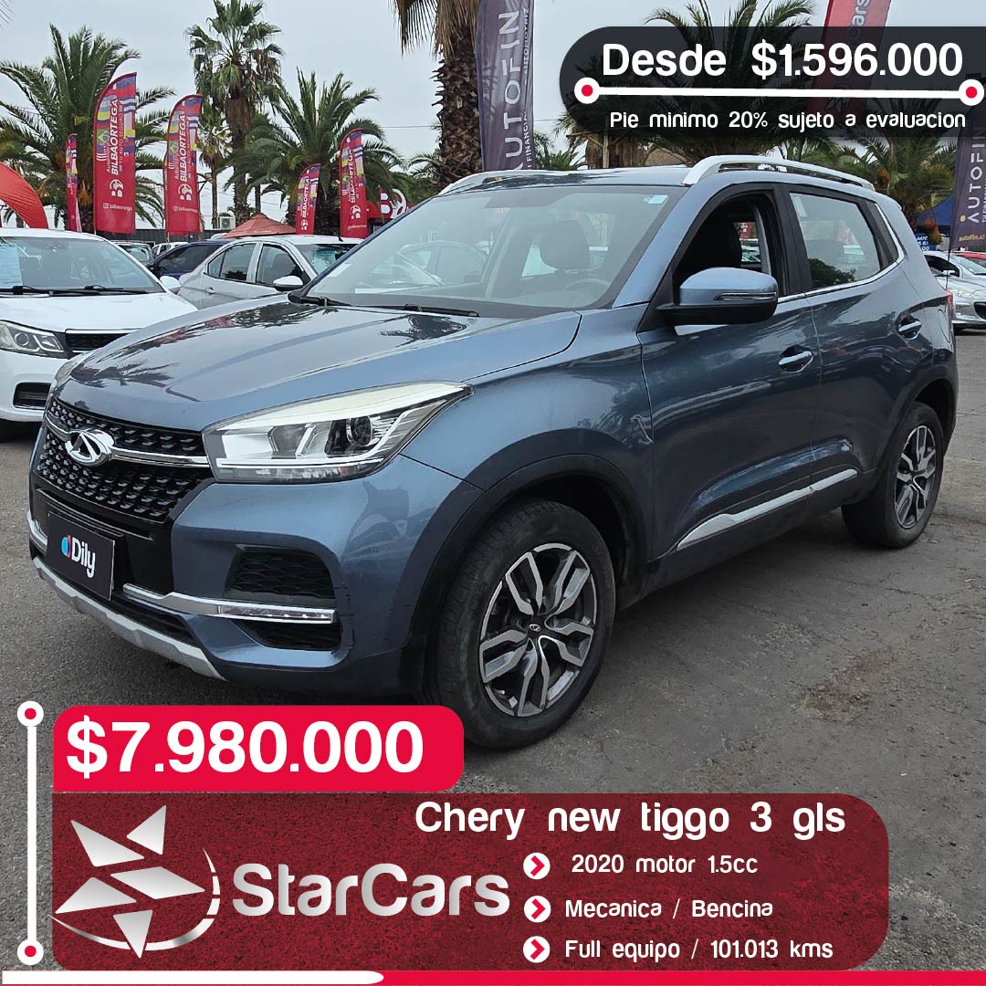CHERY NEW TIGGO 3 GLS 2020 1.5cc