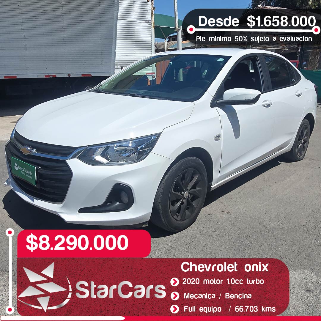 CHEVROLET ONIX 1.0 T 2020 1.0cc