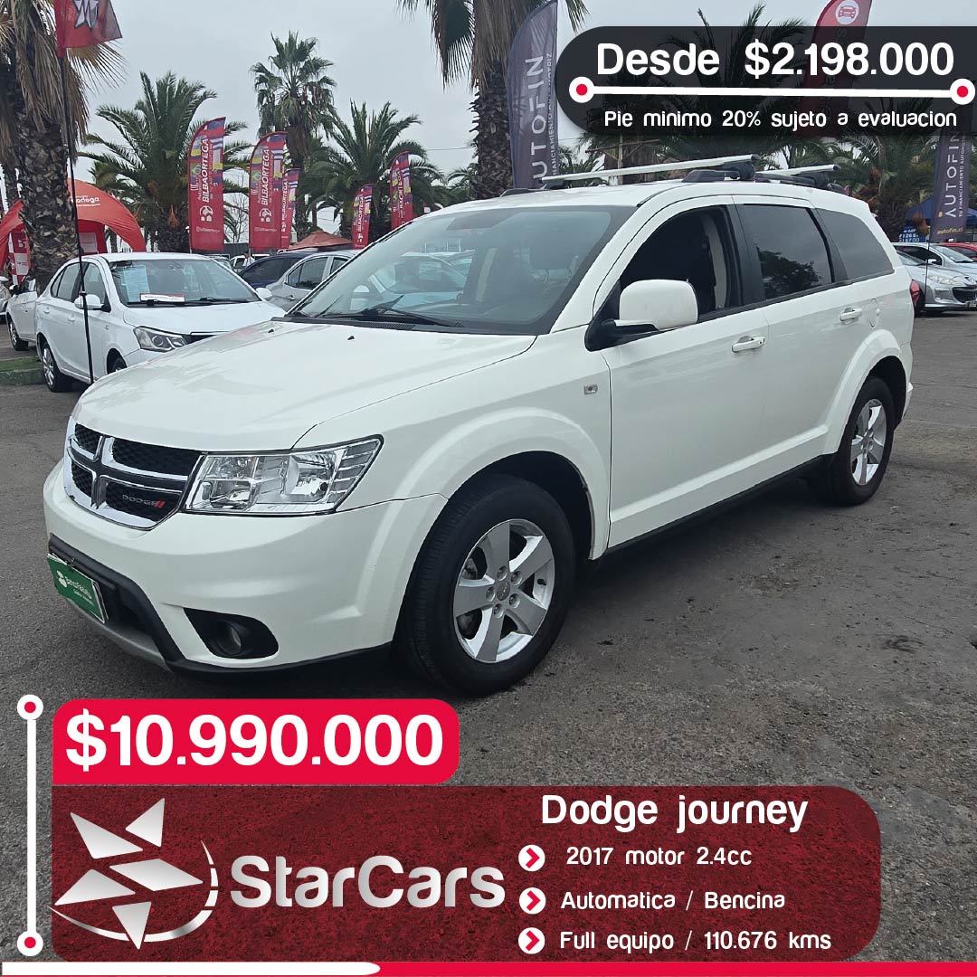 DODGE JOURNEY AUTOMATICA 2017 2.4cc