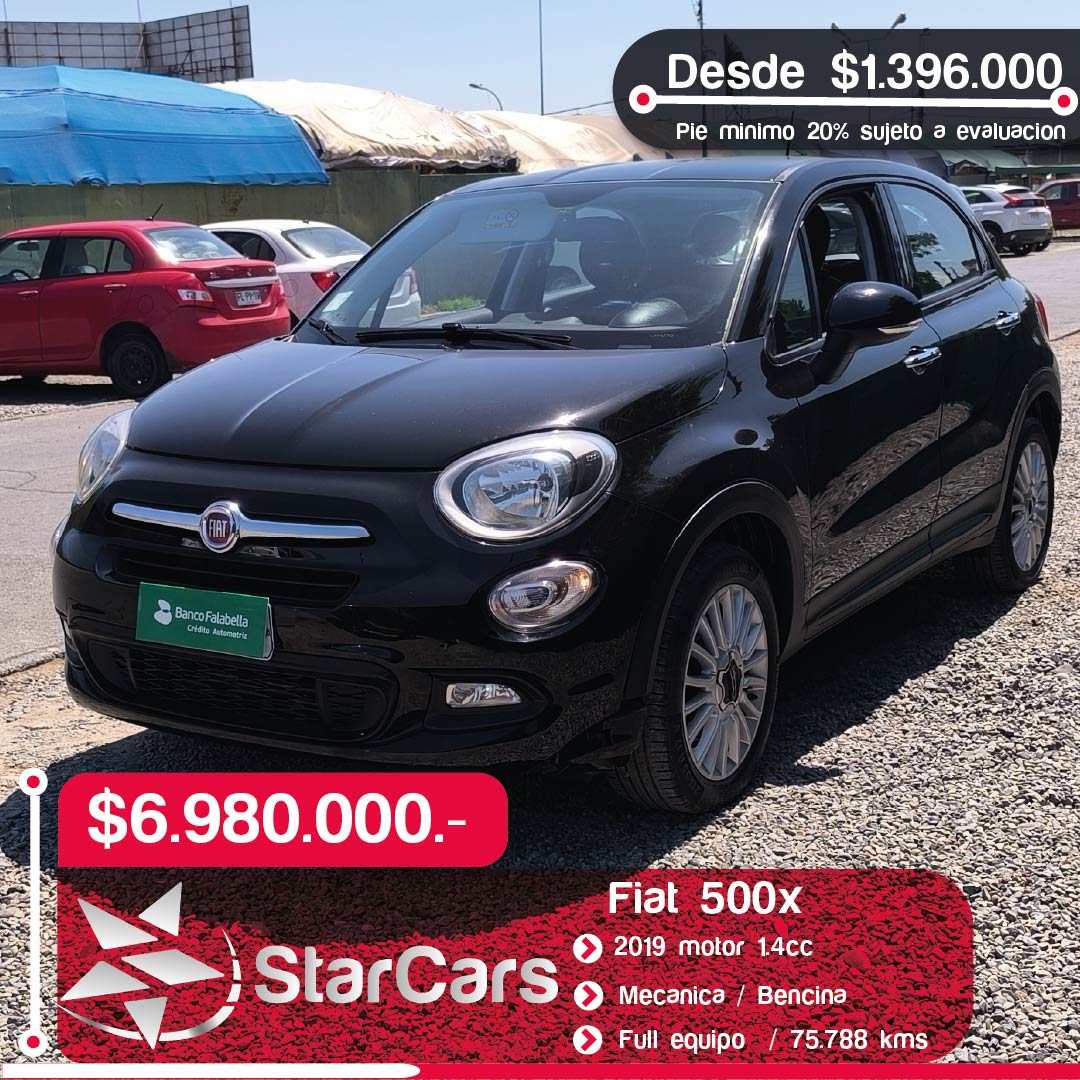 FIAT 500X 2019 1.4cc