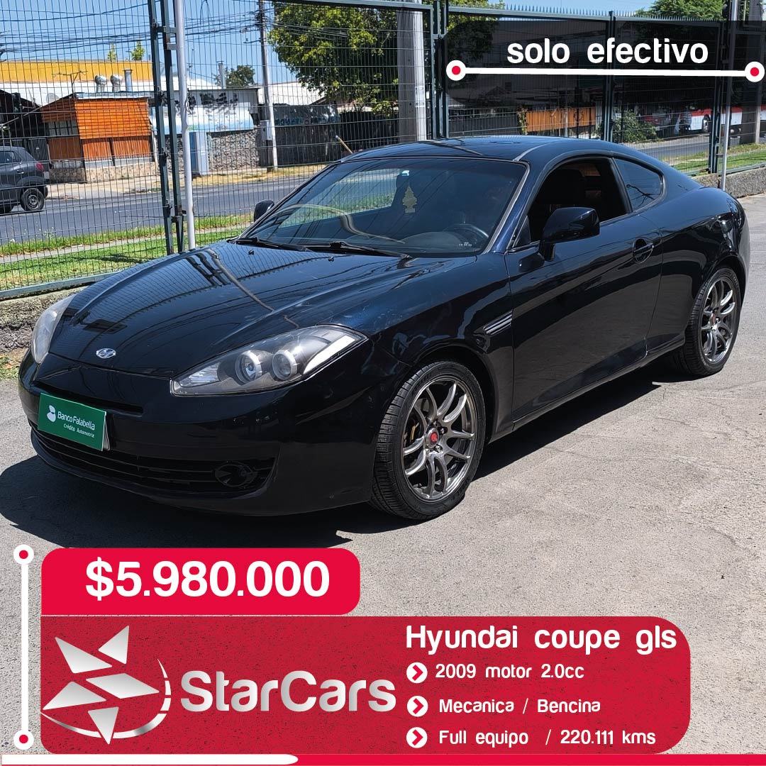 HYUNDAI COUPE GLS 2009 2.0cc