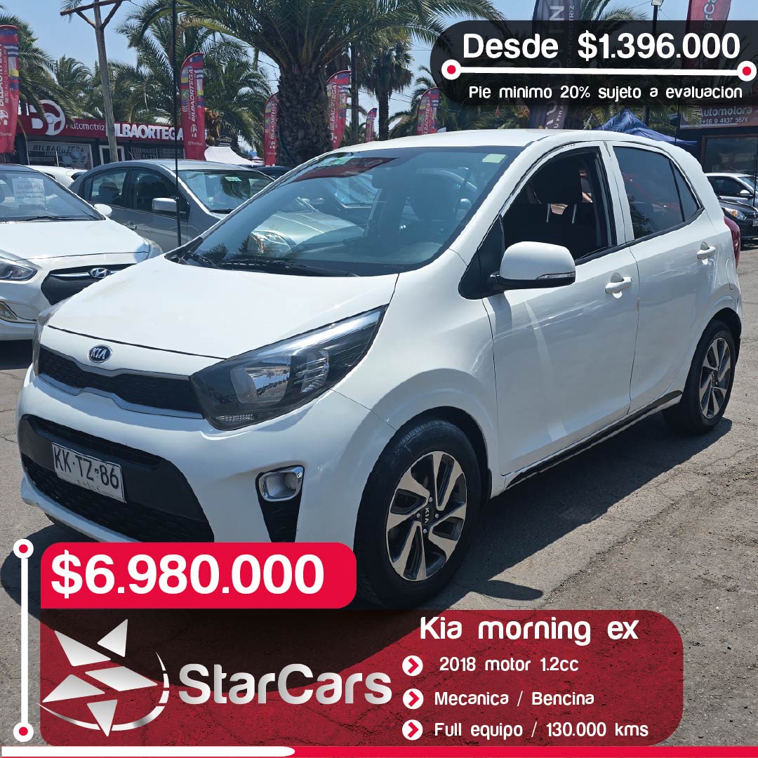 KIA MORNING EX 2018 1.2cc
