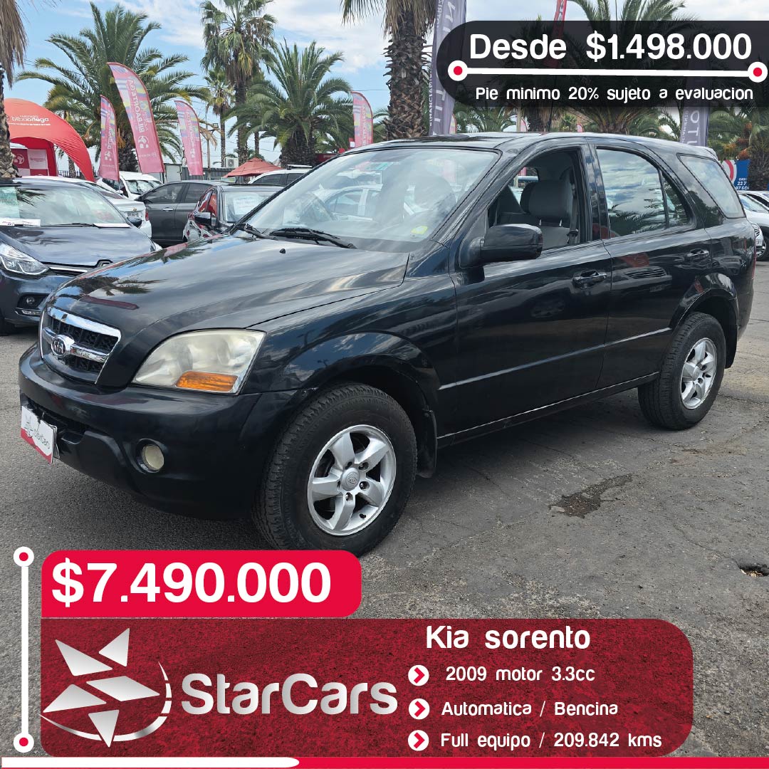 KIA SORENTO AUTOMATICA 2009 3.3cc