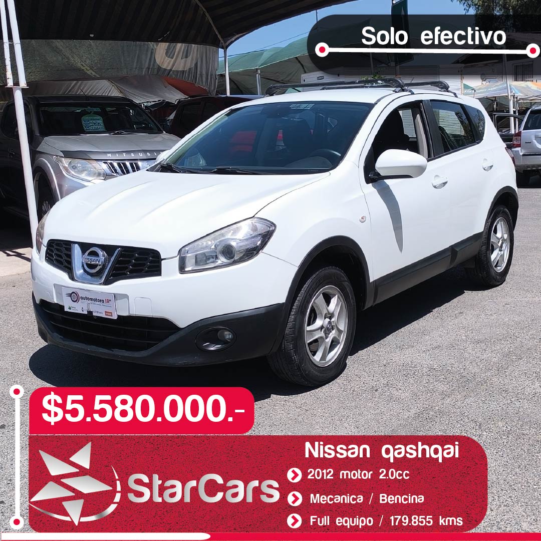 NISSAN QASHQAI Año 2012 2.0cc