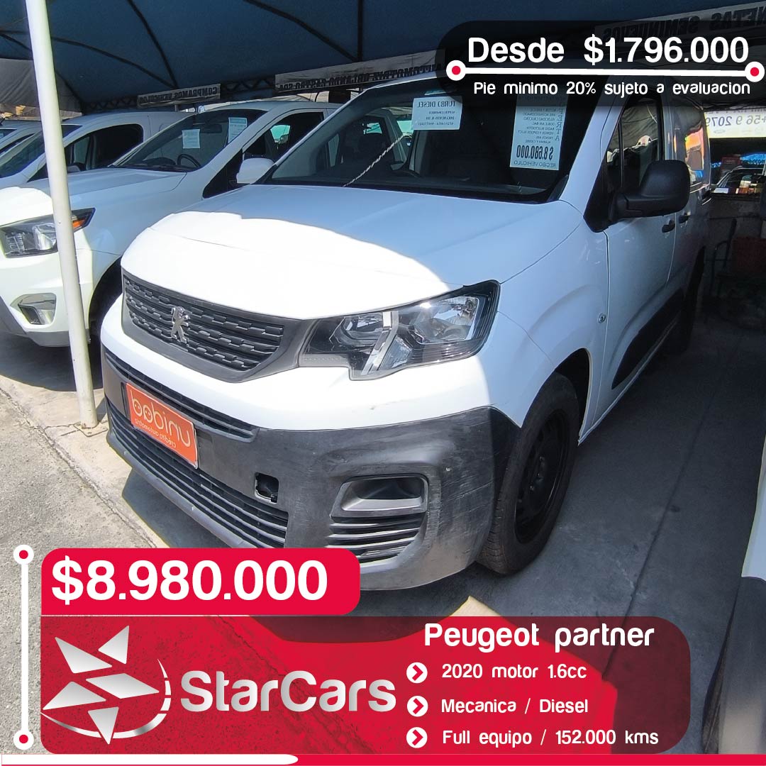 PEUGEOT PARTNER 2020 1.6cc