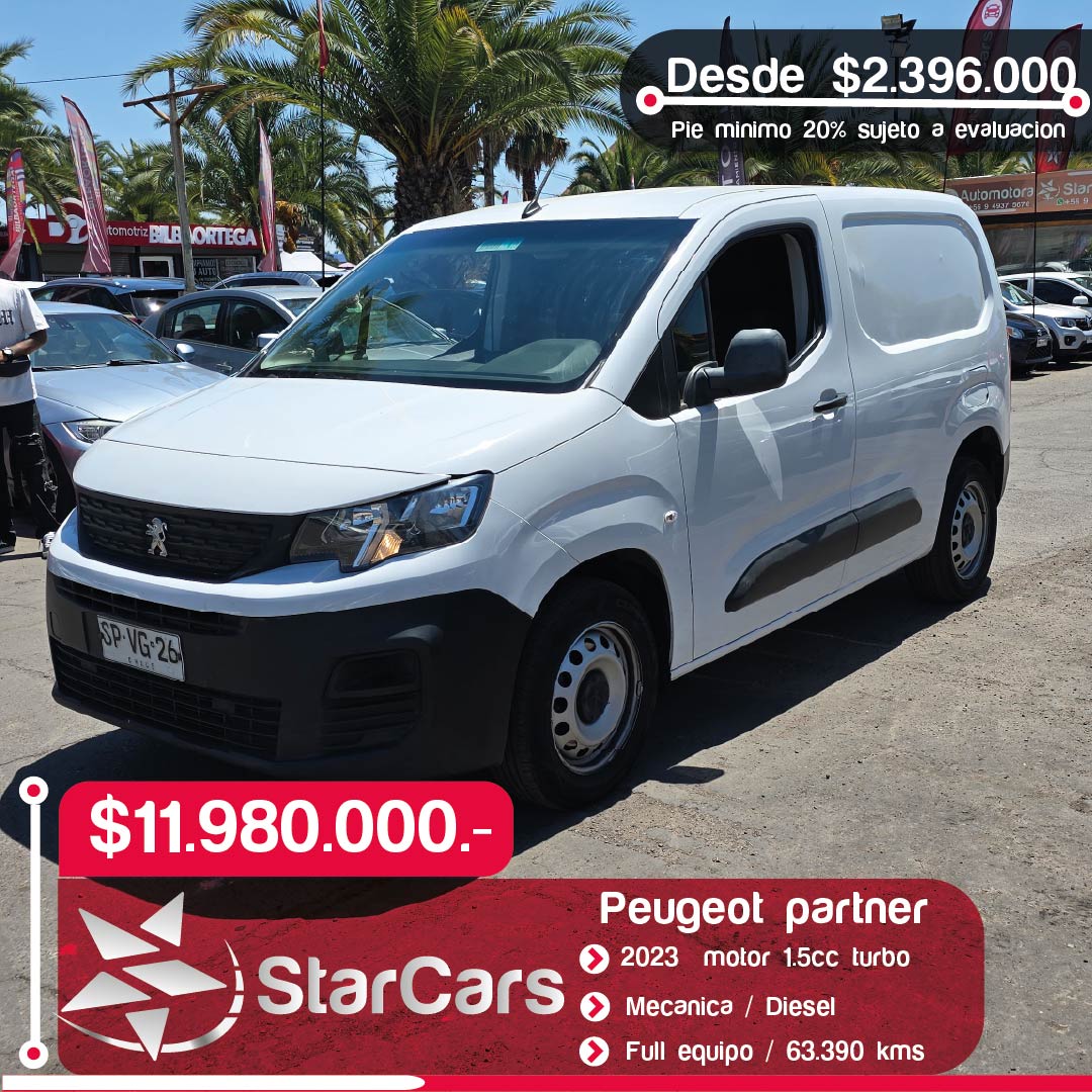 PEUGEOT PARTNER DIESEL 1.6 2023