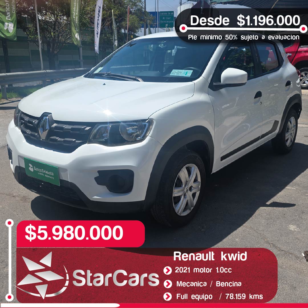 RENAULT KWID 2021 1.0cc