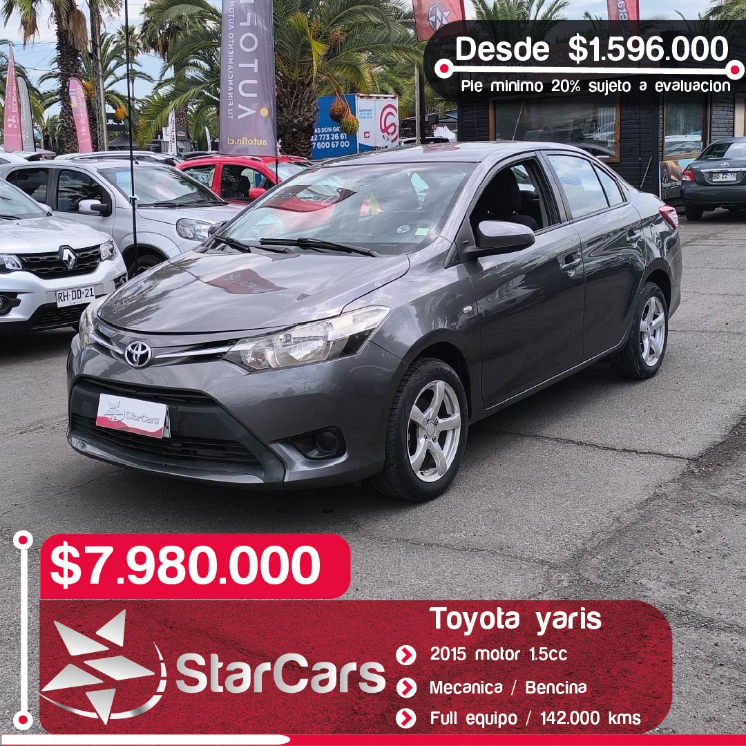 TOYOTA YARIS 2015 1.5cc