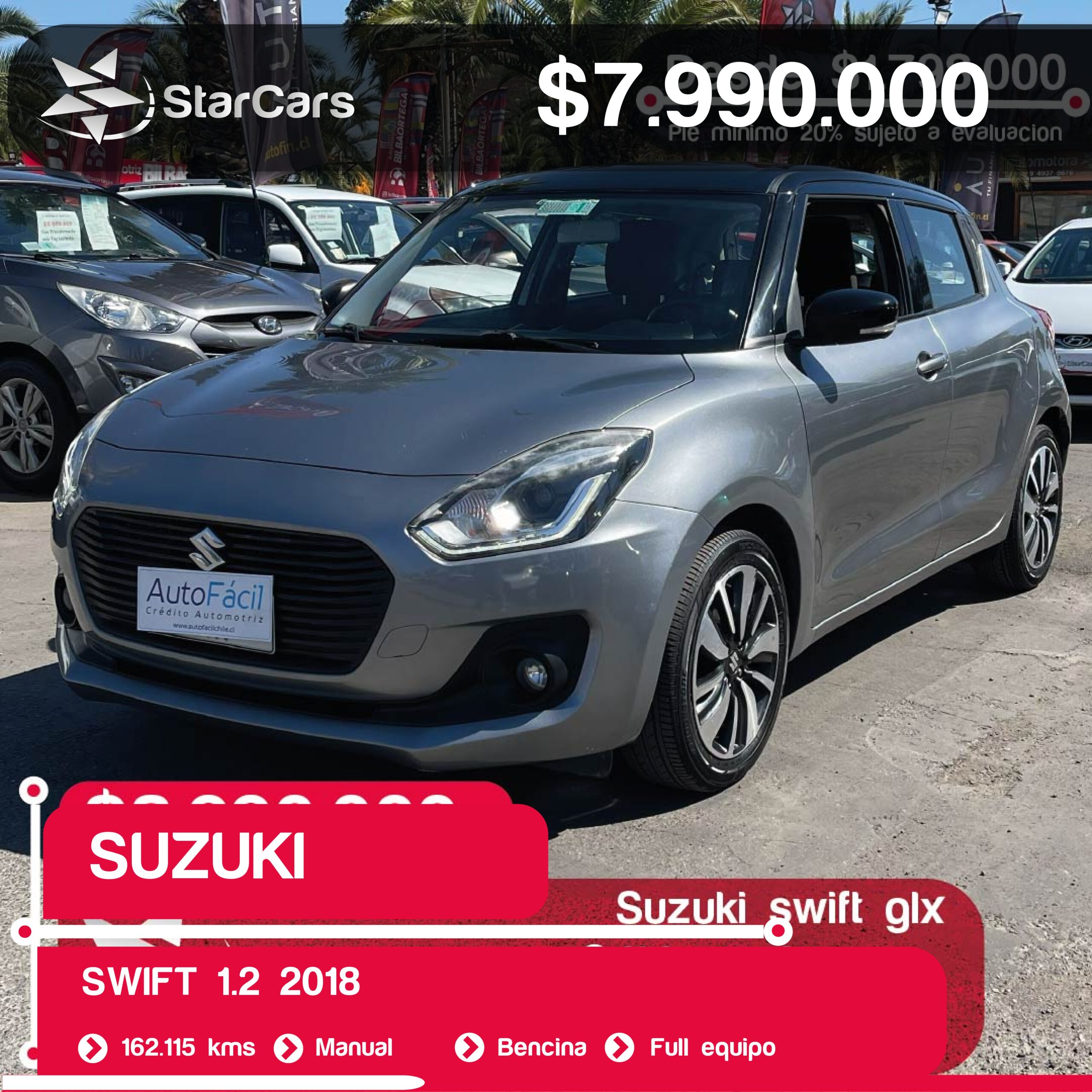 SUZUKI SWIFT 2018 1.2CC