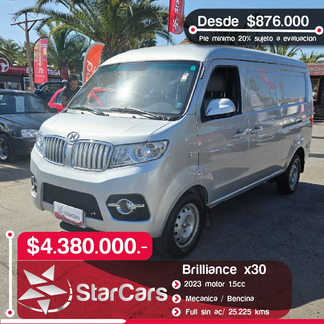 BRILLANCE X30 2023 1.5cc