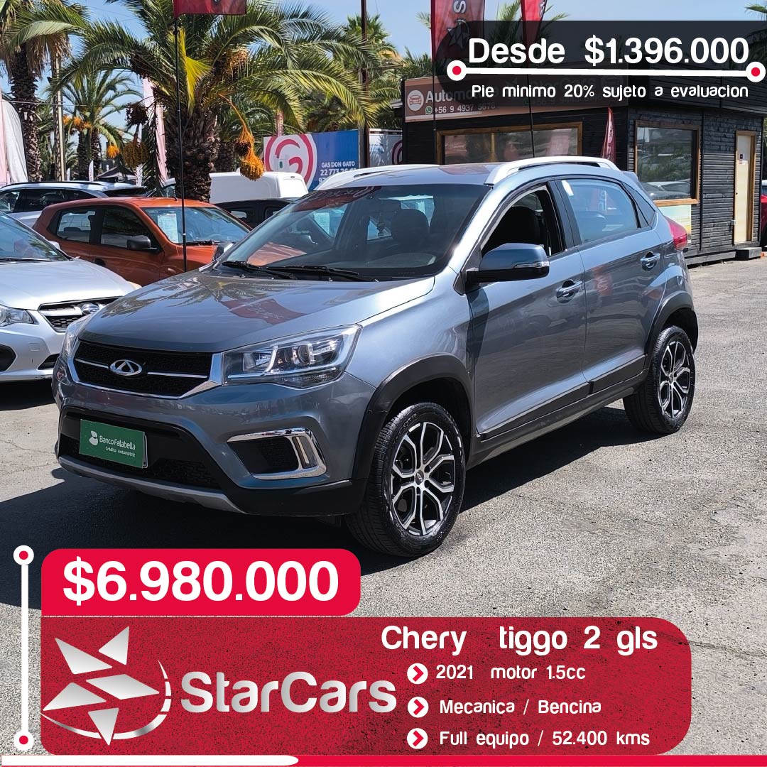 CHERY TIGGO 2 GLS 2021 1.5cc