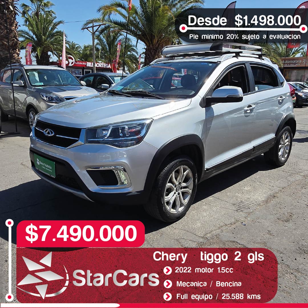 CHERY TIGGO 2 GLS 2022 1.5cc